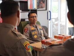 Bangun Soliditas Anggota, Kapolres Trenggalek Gelar Coffee Morning