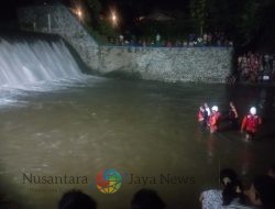 Sinergitas Polres Blitar, TNI, dan BPBD Berhasil Evakuasi Korban Tenggelam di Dam Sungai Berut Jatinom