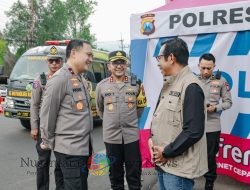 Wakapolda Jatim Tinjau Posyan Karanglo, Pantau Arus Balik Lebaran di Wilayah Malang Raya