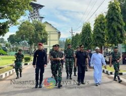 Kalapas Jember Hadiri Upacara Pemberangkatan Satgas Rajawali III