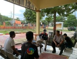 Jaga Stabilitas Kamtibmas Kondusif Di Wilhum, Kapolres Dompu Sidak Ke Polsek Manggelewa
