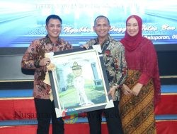 Hadiri Pamit Kenal Danlanal Batuporon, Kapolres Bangkalan Sampaikan Terimakasih Atas Dedikasinya
