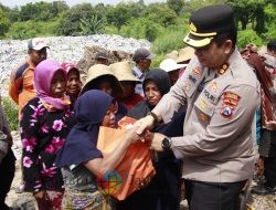 Jumat Berkah, Polres Sumenep Gelar Baksos di TPA Wujud Kepedulian Terhadap Sesama
