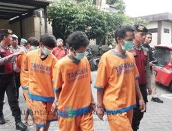 Polresta Sidoarjo Berhasil Amankan 4 Tersangka Pencurian Pipa Stainless di Tjiwi Kimia