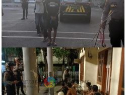 Gagalkan Tawuran di Kenjeran, Polres Pelabuhan Tanjung Perak Amankan 11 Orang Termasuk Sembilan Remaja Bersenjata Tajam dan Busur Panah