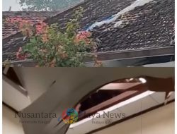 Balon Udara Bermuatan Petasan Meledak di Atap Rumah Warga Tulungagung, Kerugian Capai Rp30 Juta