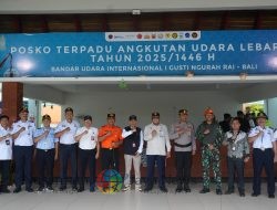 Posko Angkutan Lebaran Bandara I Gusti Ngurah Rai Resmi Ditutup