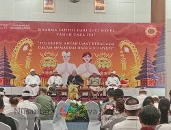 Suka Duka PT Angkasa Pura Indonesia Gelar Kegiatan Dharma Santhi Hari Raya Nyepi Caka 1947 Maknai Toleransi Beragama