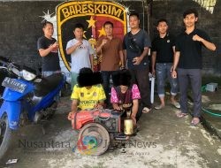 Menggasak Mesin Hand Traktor 2 Orang Pria Diringkus Polsek Dompu,Kerugian Korban Sekitar Rp 20 Juta