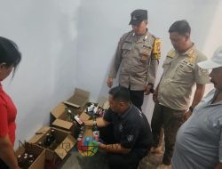 Polisi Tertibkan Penjualan Miras Ilegal di Malang
