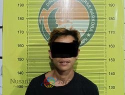 Polres Dompu Ungkap Jaringan Narkoba Di Desa Mumbu, BB Shabu 2.02 Gram Ditangan Pelaku