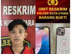 Polsek Kuta Utara Tangkap Pelaku Pencurian iPhone 15 di Kos-Kosan, Kerugian Capai Rp15 Juta