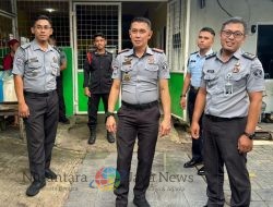 Pastikan Situasi Aman dan Kondusif, Kalapas Jember Rutin Kontrol Keliling