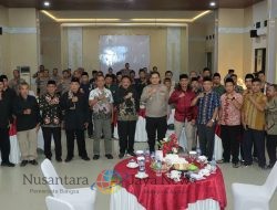 Jalin Persatuan, Kapolres Nganjuk Gelar Sarasehan Kamtibmas Bersama Ketua Perguruan Silat