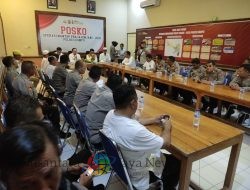 Dirjen Kementan RI Gelar Rapat Koordinasi Dengan Tim Satgas Pangan Daerah Di Aula Polres Dompu