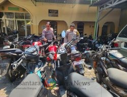 Polisi Bubarkan Aksi Balap Liar di Jalan Kedung Cowek Surabaya, 29 Sepeda Motor Diamankan