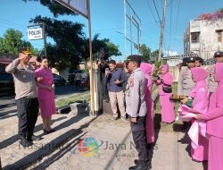 Kapolres Dompu Bersama Ketua Bhayangkari Lawatan Perdana Ke Mapolsek Dompu dan Hu,u.