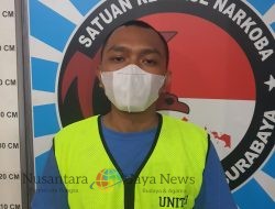Polisi Tangkap Pengedar Tembakau Sintetis dan Ganja di Rungkut Kidul Surabaya