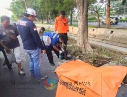 Kecelakaan Tunggal di Frontage Ahmad Yani Surabaya, Pengendara Motor Tewas di Tempat