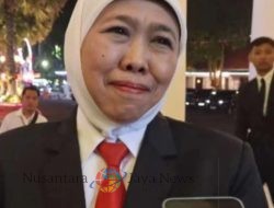 Gubernur Khofifah Dukung KPK Usut Dugaan Korupsi Dana Hibah KONI Jatim: “Tunggu Proses Itu”