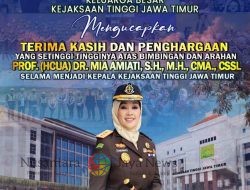 Masa Bakti Berakhir, Kejati Jatim Kenang Jasa dan Kepemimpinan Prof. Mia Amiati