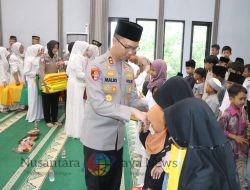 Wujud Rasa Syukur, Kapolres Trenggalek Gelar Khotmil Quran dan Santunan Anak Yatim Piatu