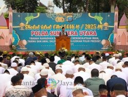 Sholat Idul Fitri di Polda Sumut: Momen Keberkahan dan Persatuan