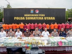 Polisi Berhasil Amankan 191 Kg Narkoba Jenis Sabu di Medan