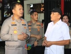 Kapolres Metro Bekasi Kota Tinjau Langsung Keamanan Misa Paskah di Gereja Santo Albertus Harapan Indah