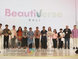 Ny Putri Koster Saksikan Fashion Show ‘Pesona Wastra Nusantara’ Serangkaian ajang Beautiverse 2025