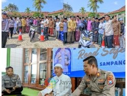 Satlantas Polres Sampang Gelar “Police Goes to Pesantren” di Ponpes Al-Haromaen, Ajak Santri Tertib Berlalu Lintas