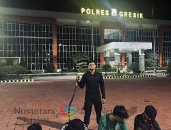 Tim Raimas Kalam Munyeng Polres Gresik Amankan Remaja Gagalkan Rencana Tawuran Antar Geng