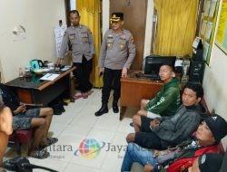 Operasi Pekat di Wilayah Wonocolo Tujuh Orang Terjaring dalam Upaya Penertiban Masyarakat