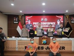 Polres Jember Akhirnya Berhasil Menangkap Dua Pelaku Pembunuhan yang Kabur ke Malaysia