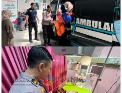 Tangis Haru Iringi Kedatangan Tim Kesehatan Polres Gresik, Bayi Mahesa Terselamatkan