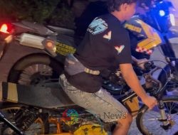 Patroli Raimas Kalam Munyeng Polres Gresik Amankan Tiga Motor Balap Liar di Cerme