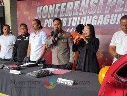 Polres Tulungagung Ungkap Aksi Curanmor Bapak-Anak Tiri di 3 TKP, Pelaku Ternyata Residivis di 4 Wilayah