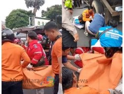 Tragis! Pejalan Kaki Tewas Terlindas Truk di Depan Mall BG Junction Surabaya
