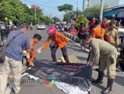 Tabrakan Tragis di Jalan Raya Kalirungkut, Pengendara Motor Meninggal Dunia, Satu Korban Lain Luka Parah