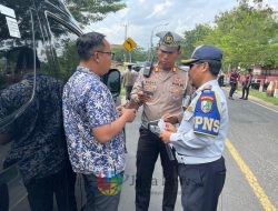 Satlantas Polres Sampang Gelar Operasi Gabungan Bersama Dishub dan Bapenda, 135 Tilang Diterbitkan