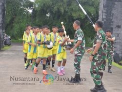 SSB Rakasa Muda Resimen Arhanud 2/SSM Menangkan Turnamen Sepak Bola Macan Asia U-(12/13)