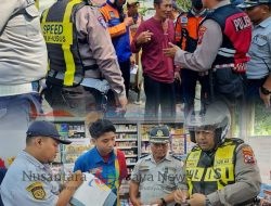 Operasi Gabungan Tertibkan Jukir Liar di Surabaya Selatan, 9 Orang Diamankan