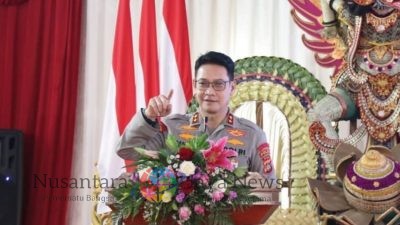 Kapolda Bali Kunjungi Polres Gianyar, Tekankan Peningkatan Pelayanan dan Keamanan Masyarakat