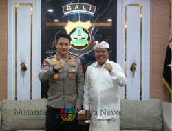 Kapolda Bali Terima Audiensi Bupati Bangli, Bahas Dukungan Pengamanan HUT ke-821 dan Pembangunan Spot Center