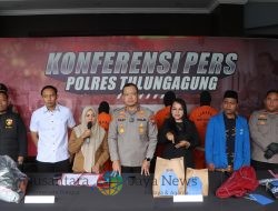 Polres Tulungagung Tangkap 5 Tersangka Kekerasan Seksual Anak, 19 Korban Jadi Korban Kejahatan Keji