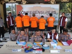 Polres Badung Bekuk Pelaku Jambret dan Penganiayaan Yang Meresahkan Warga