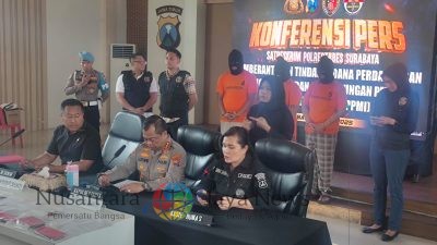 Satreskrim Polrestabes Surabaya Ungkap Kasus Perdagangan Orang: 5 Korban Diselamatkan, Modus Penyaluran ke Luar Negeri Terungkap