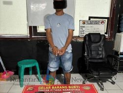 Tim Satresnarkoba Kembali Menggulung Pria Pengedar Shabu Di Kampung Bali Satu Dompu