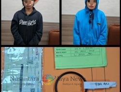 Gerak Cepat Polres Gresik Amankan Sejoli Gasak Motor Modus Bakar Daging Kurban di Panceng