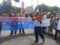 Aksi Damai Wartawan dan LSM Minta SP3 untuk Rekan yang Ditahan Polsek Beringin Polresta Deli Serdang